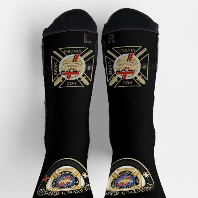 Knights Templar Socks (Top)