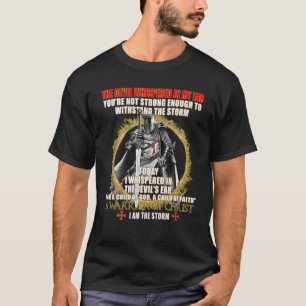 Knights Templar T Oath For God - Christian T-Shirt