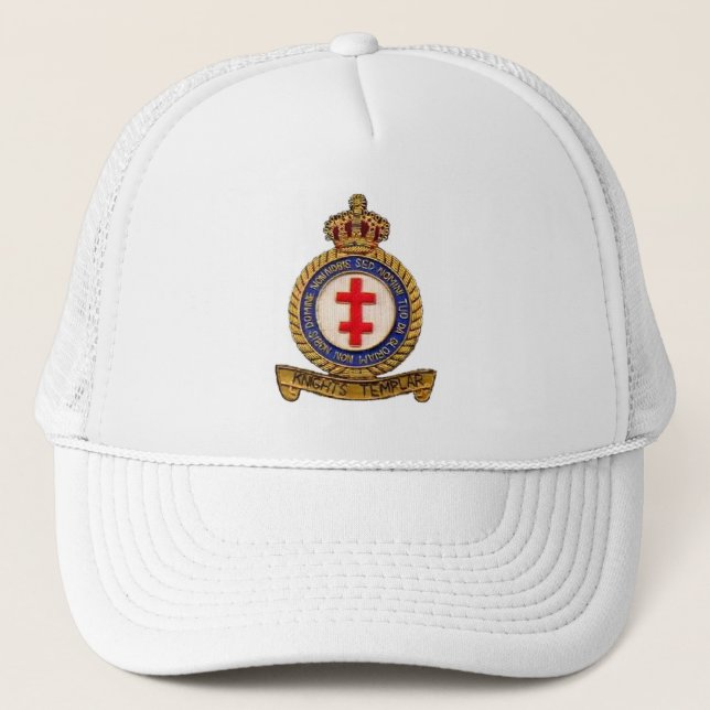 KNIGHTS TEMPLAR TRUCKER HAT (Front)