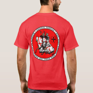 Knights Templar Two Knights Seal Shirt V1