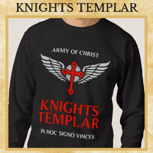 Knights Templar Unique Custom Designed Insignia Sweatshirt