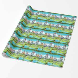 Knights Wrapping Paper