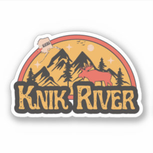 Knik River, Alaska Sticker
