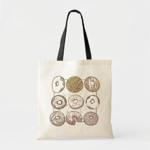 KNIT DONUTS Budget Tote Bag