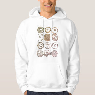 KNIT DOZEN DONUTS Men's Hoodie