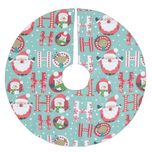 Knit Look Christmas Tree Skirt