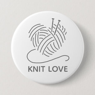 Knit Love Button