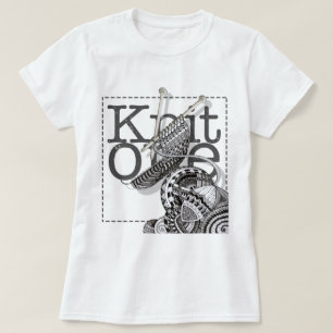 Knit One Doodle Art T-Shirt