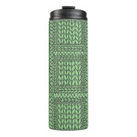 KNIT PURL SAGE Thermal Tumbler