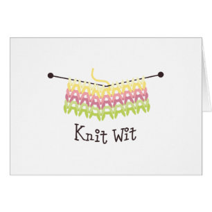 Knit wit
