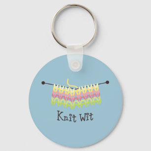 Knit Wit! Key Ring