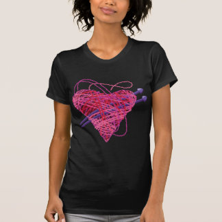 kniting heart T-Shirt
