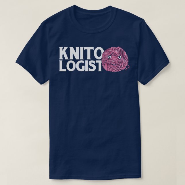 Knitologist T-Shirt (Design Front)