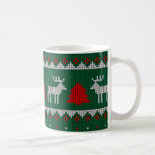 Knitted Christmas Mug