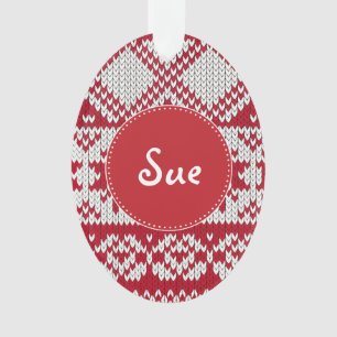 Knitted  Christmas Ornament