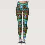 Knitted Christmas Sweater Reindeer Snowman Holiday Leggings<br><div class="desc">These beautiful, unique leggings are perfect for the Christmas season. They have an original faux knitted pattern made up of reindeer, snowmen, snowflakes, mistletoe, acorns, birds, mountains and much more.They're made in pretty shades of red, green, blue, and golden yellow. You won't find a more gorgeous pair of winter-themed leggings...</div>