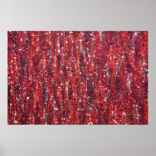 Knitted coloured texture background. poster