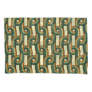 Knitted colours: hand-drawn seamless pattern. pillowcase