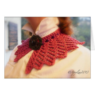 Knitted Lace Collar Pattern
