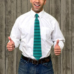Knitted Look Teal Stripes novelty  Neck Tie<br><div class="desc">It's not knitted,  but this printed stripe design does create the illusion of a hand-crafted tie with its visible knit and purl stitches! Two tone teal keeps it modern.</div>