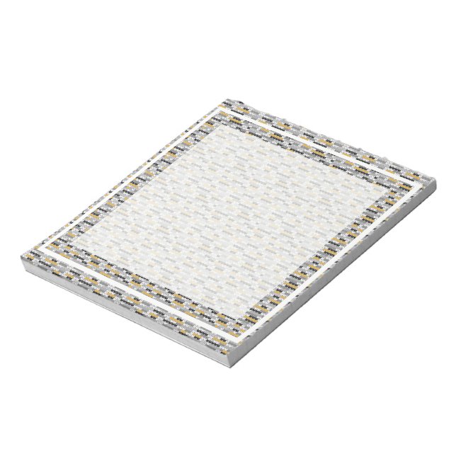 Knitted, melange notepad (Rotated)