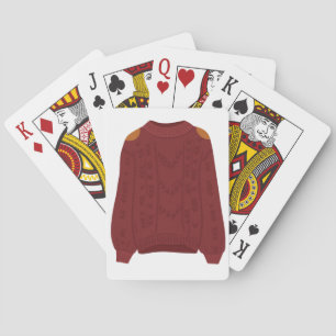 Knitted Sweater Playing Cards