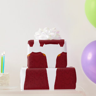 Knitted Sweater Wrapping Paper