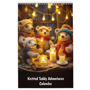 Knitted Teddy Adventures – Calendar