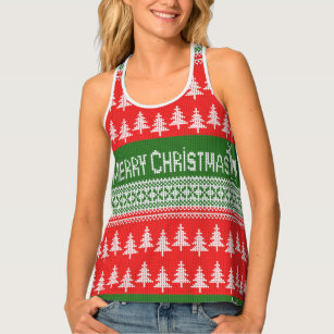 Ugly Christmas Sweater Singlets \u0026 Tank 