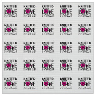 Knitted with love customised fabric labels