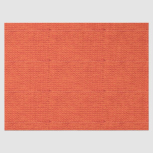 Knitted wool pattern tissue paper