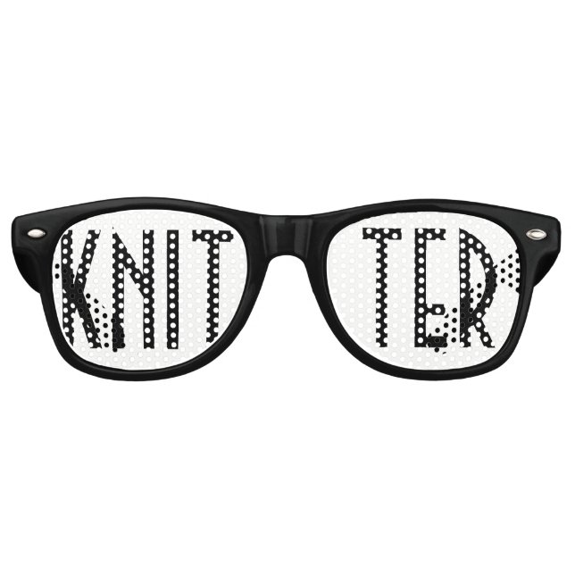 KNITTER • Crafts Retro Sunglasses (Front)