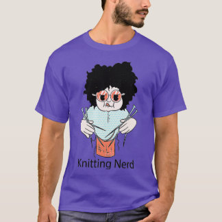 Knitter Granny Crochet Gift Funny Grandma Knitting T-Shirt