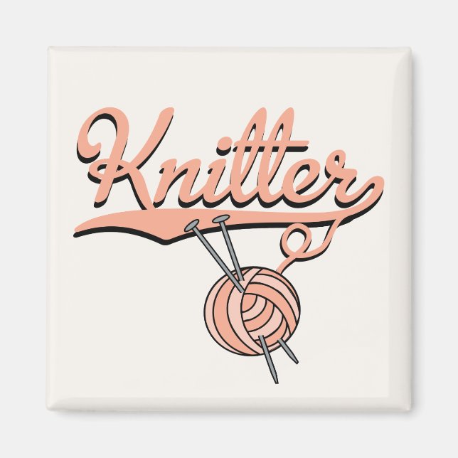 Knitter Magnet (Front)