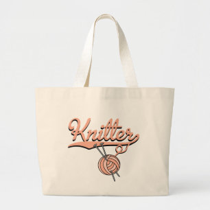 Knitter Tote Bag