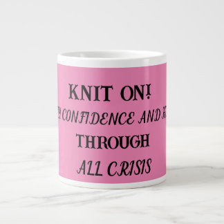 Knitters coffee mug