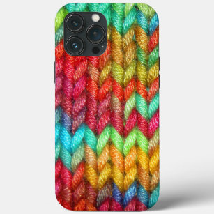Knitters Delight Colourful Yarns iPhone 13 Pro Max Case