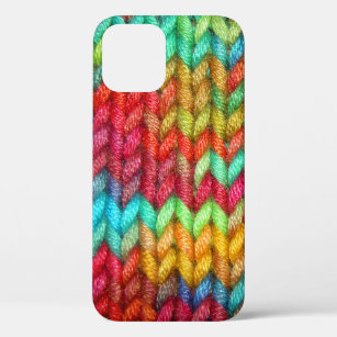 Knitters Delight Colourful Yarns iPhone 12 Pro Case