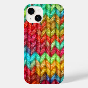 Knitters Delight Colourful Yarns Case-Mate iPhone 14 Case