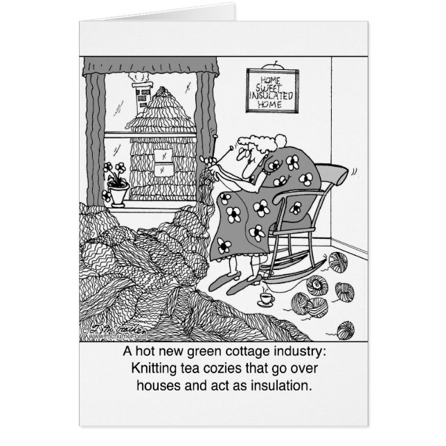 Knitting, a Green Cottage Industry (Front)