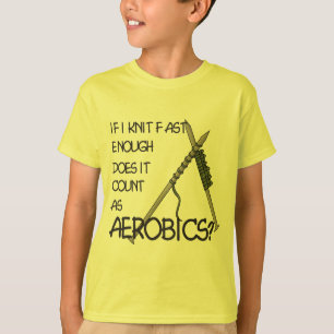 Knitting Aerobics T-Shirt