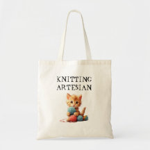 Knitting Artesian Personalise Text Name Pet Photo