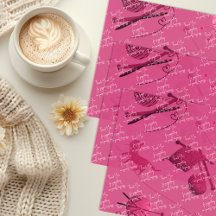 Knitting Business Thank You Message Pink