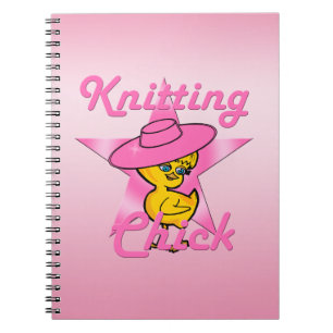 Knitting Chick #8 Notebook