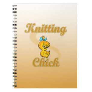 Knitting Chick Notebook