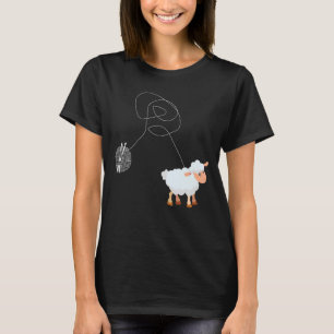 Knitting Crochet  Knitter Quilting I'm Counting Sh T-Shirt