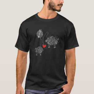 Knitting Crochet Knitter Quilting I'm Counting Sh T-Shirt