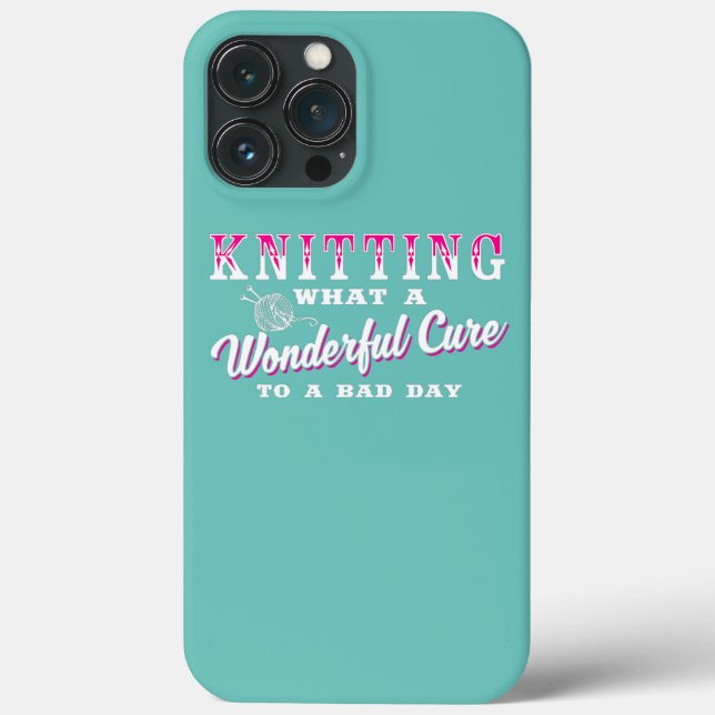 Knitting Crouchet Needles Knit Crouching Yarn  Case-Mate iPhone Case (Back)