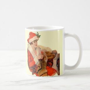 Knitting for Christmas Coffee Mug