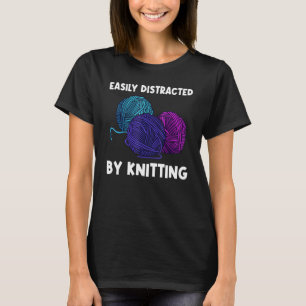 Knitting For Men Women Crochet Yarn Thread _7 T-Shirt